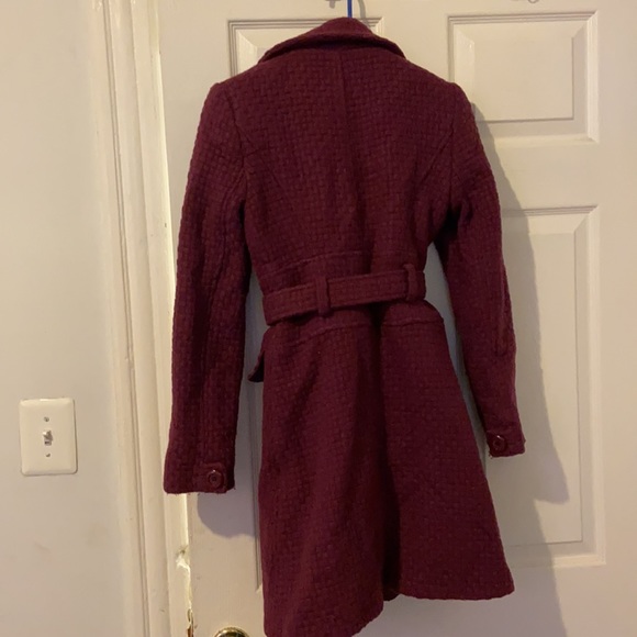 Purple winter trench - Picture 2 of 2